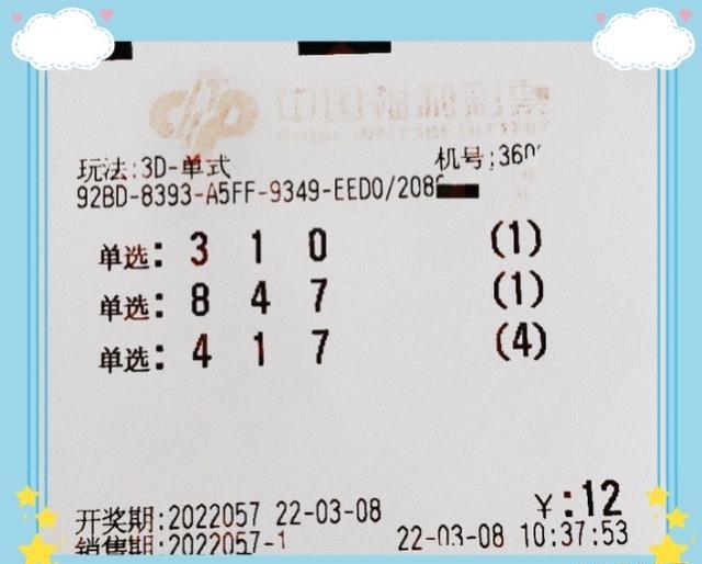 试机号对应码，彩票投注中的神秘数字