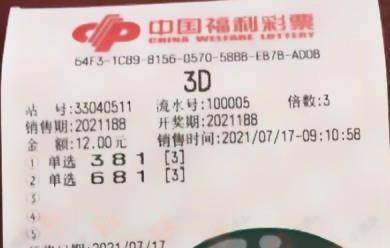 数字3D彩票，如何精准计算中奖概率
